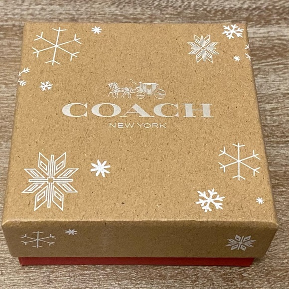 Coach Gift Set in Gift Box with Three Pairs of Stud Earrings - Picture 4 of 12